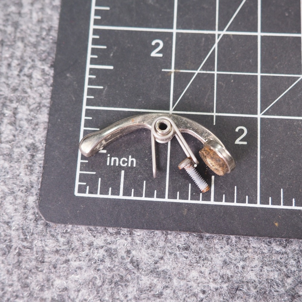 Holton TR602 Trumpet Water Key Spit Valve Assembly Replacement Part Silver Tone
